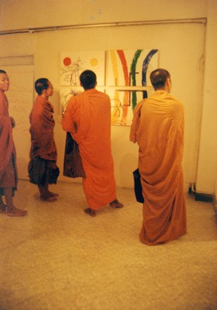 Archive image for World Artists for Tibet documentation.